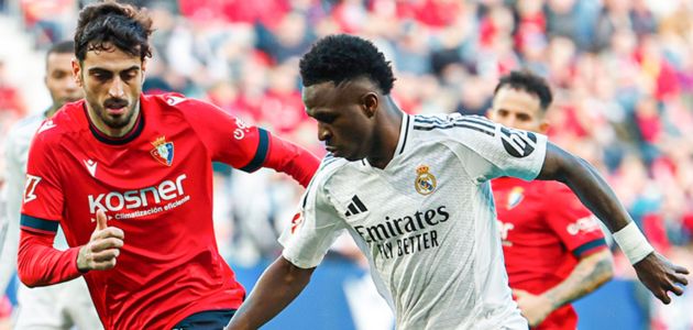 تعادل مخيب لريال مدريد أمام أوساسونا في الليغا