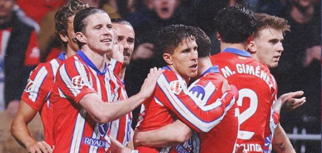 أتلتيكو مدريد ينتصر برباعية ويزيد معاناة بلد الوليد في قاع الترتيب